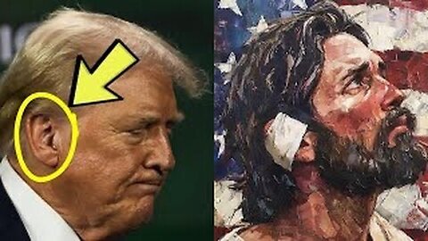IT'S A MIRACLE! TRUMPS EAR IS FULLY HEALED! I NEVER THOUGHT I'D SEE CHRISTIANS SO EASILY DUPED!