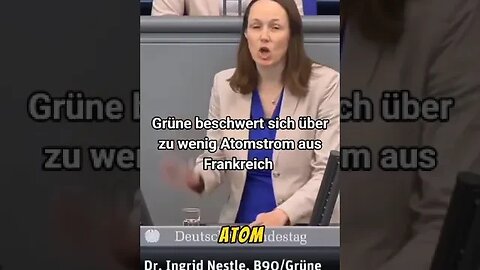 Grüne beschwert sich über zu wenig Atomstrom aus Frankreich | kannst du dir nicht ausdenken