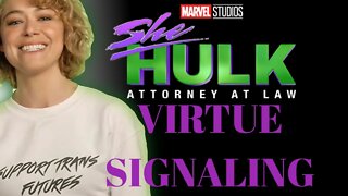 Tatiana Maslany virtue signaling in She Hulk promo