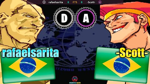 Street Fighter Alpha 3 (rafaelsarita Vs. -Scott-) [Brazil Vs. Brazil]