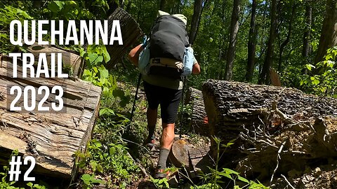 Solo Tent Camping On The Quehanna Trail Spring 2023 Part 2