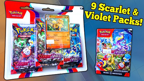 Opening 2 Pokémon Scarlet & Violet Boxes!