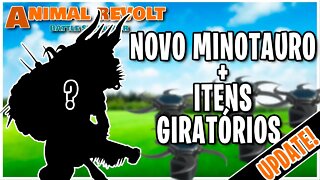 Novo Minotauro e itens giratórios! Novo update de Animal Revolt Battle Simulator - ARBS
