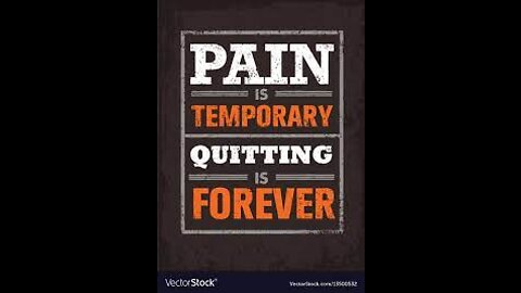 PAIN IS TEMPORARY