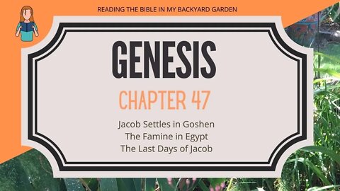 Genesis Chapter 47 | NRSV Bible Reading