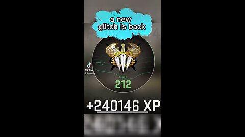 MW2 XP GLITCH
