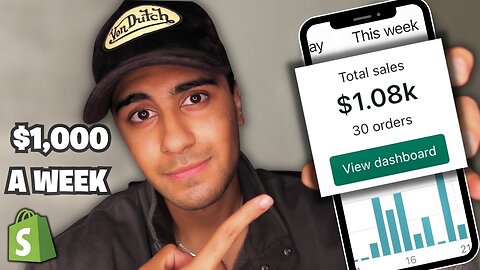 How I Make $1,000 Per Week Dropshipping (Step by Step)