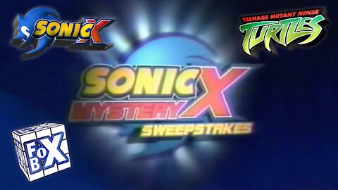 SONIC X "Mystery Sweepstakes" Bumper FOXBOX 2003