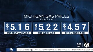 Average gas price in metro Detroit drops for first time in weeks
