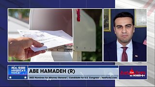 Abe Hamadeh reacts to CISA censoring mail-in voting concerns in 2020