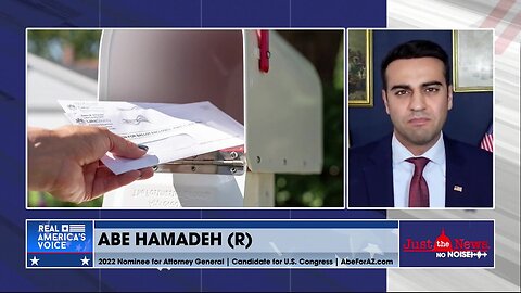 Abe Hamadeh reacts to CISA censoring mail-in voting concerns in 2020