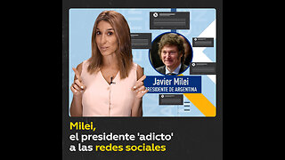 Javier Milei publica todo en redes sociales sin pensarlo dos veces