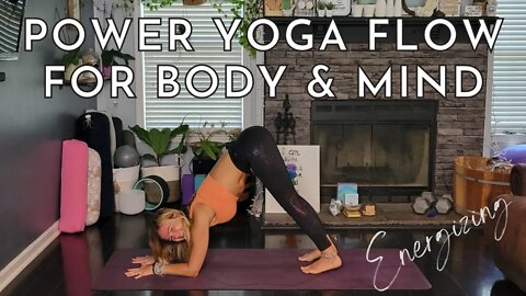 Power Yoga Flow to Energize the Body and Mind | Yoga with Stephanie
