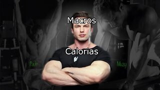 Alterar os macros sem alterar calorias