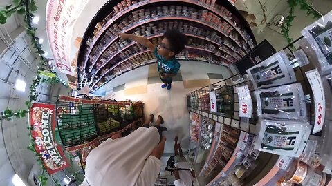 Blasian Babies Family Shopping At Tokyo Central And Main Japanese Markets (GoPro Max Time Lapse)