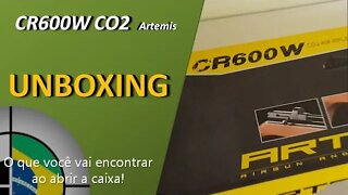 PCP Artemis CR600W CO2 - Unboxing (PT-BR) [O que encontramos na caixa]