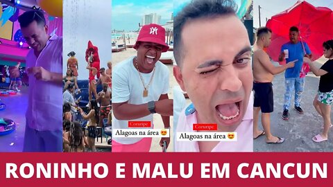 Roninho e Maluzinha em Cancun Mostrando Tudo o que Acontece por lá | Turma Carlinhos Maia