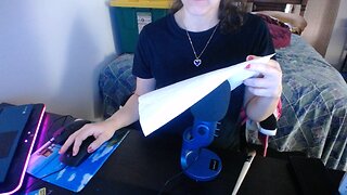 ASMR Rubbing Paper Towel Over My Bare Microphone