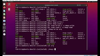 mmap-write.c e mmap-read.c: Exemplo de Uso de Memória Mapeada no Linux