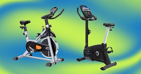 Women's Health Men's Health Indoor Cycling Exercise Bike with Silent Belt Drive, 14 Level Magne...