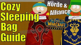 COZY SLEEPING BAG GUIDE (Horde & Alliance) | Phase 2 Season of Discovery World of Warcraft Classic