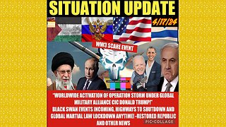 SITUATION UPDATE 4/17/24 - Is This The Start Of WW3?! Iran Attacks Israel, Gcr/Judy Byington Update