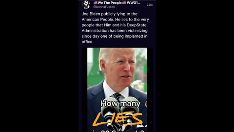 The Lies that Biden tells Himself