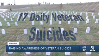 Navy veteran continues pushup challenge to raise awareness of veteran suicide