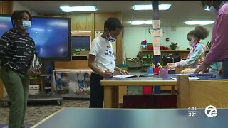 'If You Give A Child A Book' campaign book fair held at Pepper Elementary in Oak Park