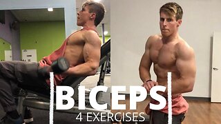4 BEST Bicep Exercises In The GYM