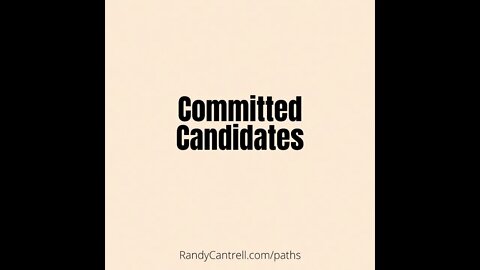Committed Candidates