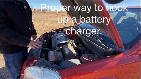 Hooking up a battery charger