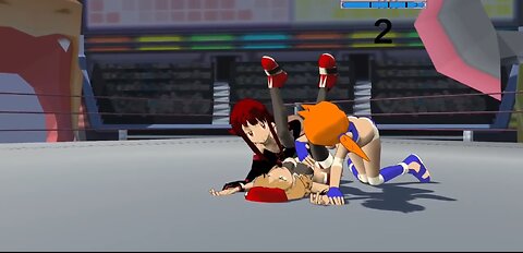 Poke' Girls Wrestling Action: Next Build Peek