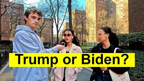 Asking New Yorkers Who They Are Voting For in 2024 | Nick Shirley