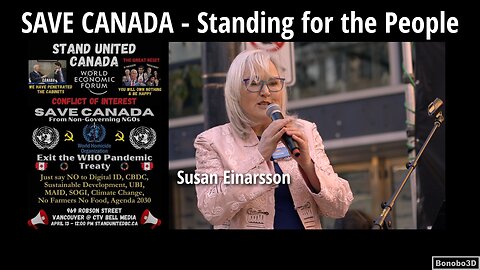 SAVE CANADA - Standing for the People - Susan Einarsson