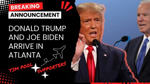 Trump and Biden Arrive in Atlanta for First US Presidential Debate 2024