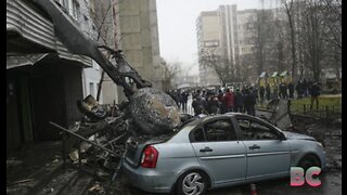 Ukraine helicopter crash kills interior minister, others