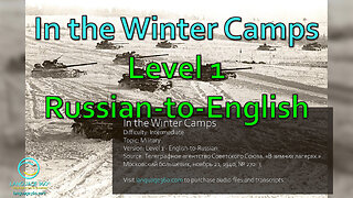 In the Winter Camps: Level 1 - Russian-to-English