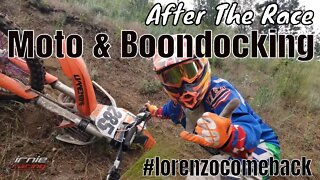 "After The Race - Moto & Boondocking" my #lorenzocomeback Pt.12 finale