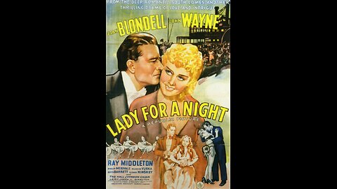 Lady for a Night (1942) | A captivating drama directed by Leigh Jason