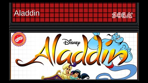 Aladdin Jogo da Sega Master System e Mega Drive