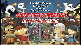 Kickstarter Unboxing: Psychic Pizza Deliverers Go to Ghost Town