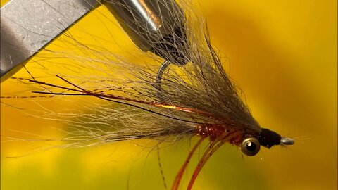The 4/0 Hook Super Foxy Clouser Minnow Fly Tying Tutorial