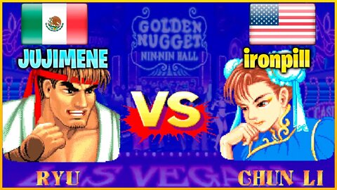 Street Fighter II': Champion Edition (JUJIMENE Vs. ironpill) [Mexico Vs. United States of America]