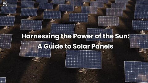 Harnessing the Power Of The Sun: A Guide To Solar Panels