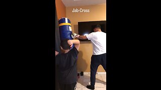 Jab-Cross combo 🥊