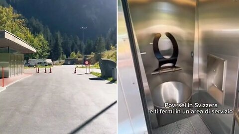 i bagni pubblici gratuiti della Svizzera(STATO EXTRACOMUNITARIO) DOCUMENTARIO non hai mai visto un wc che è anche un lavandino?li trovi nelle aree di sosta e nelle città svizzere sono tutti così,non paghi per pisciare tranne nelle stazioni ferroviarie