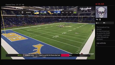 Gridiron Football League (Season 1/Week 2) Houston (1-0) @ Salt Lake City (0-1)