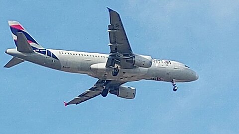 Airbus A320 PR-MYK coming from Brasília to Fortaleza