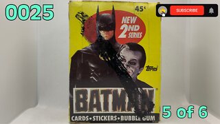 the[CARD]curator [0025] BATMAN (1989) Trading Cards - Series 2 [5 of 6] [#batman]